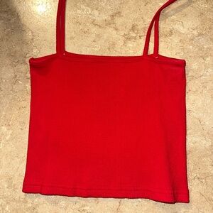 Brandy Melville Red Tank Top